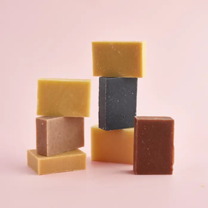 Savon à froid visage & corps – Géranium & Sauge