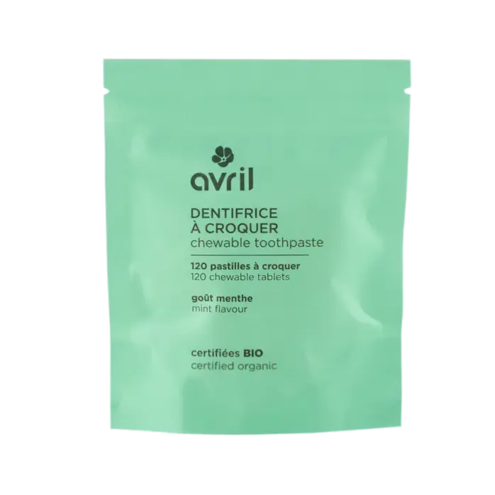 Dentifrice à Croquer (120 pastilles) - Goût Menthe