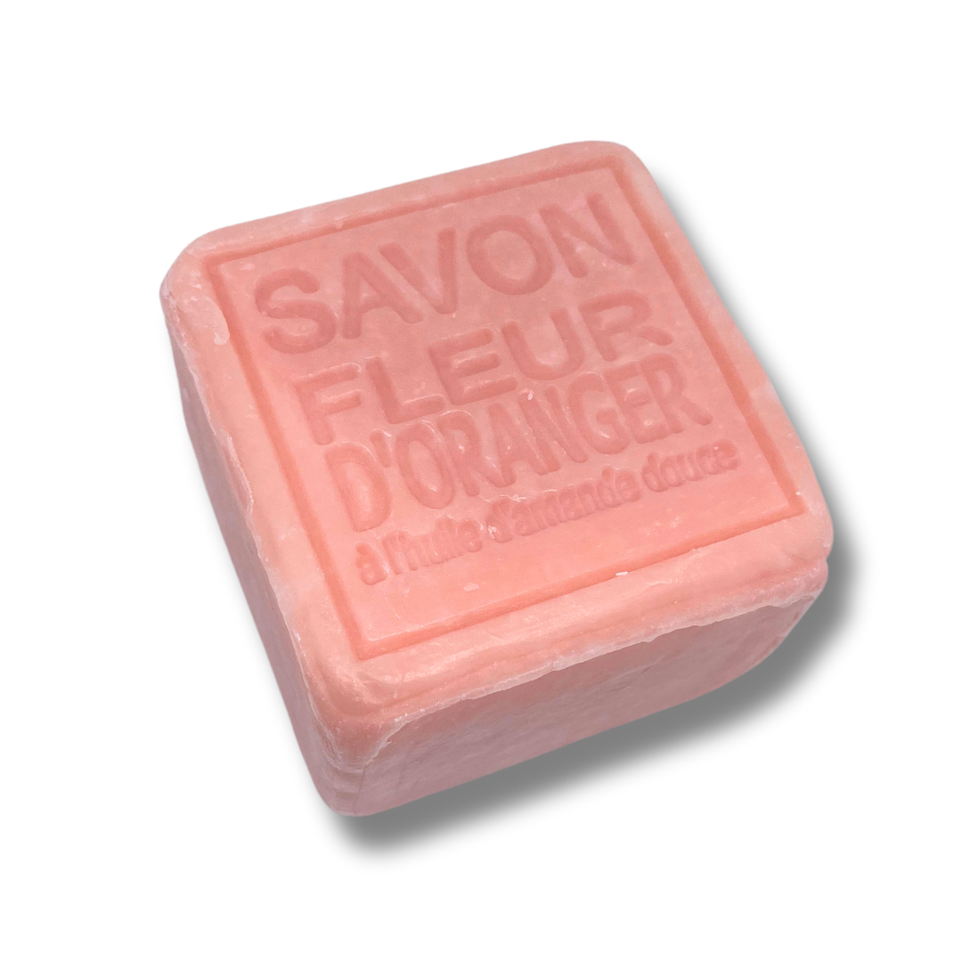 Savon Cube 260g FLEUR D'ORANGER, à l'huile d'amande douce