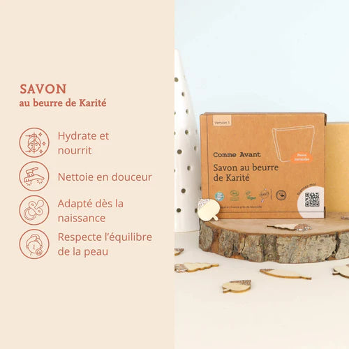 Savon 100g au beurre de Karité
