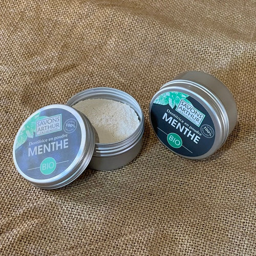 Dentifrice BIO – Poudre à la Menthe