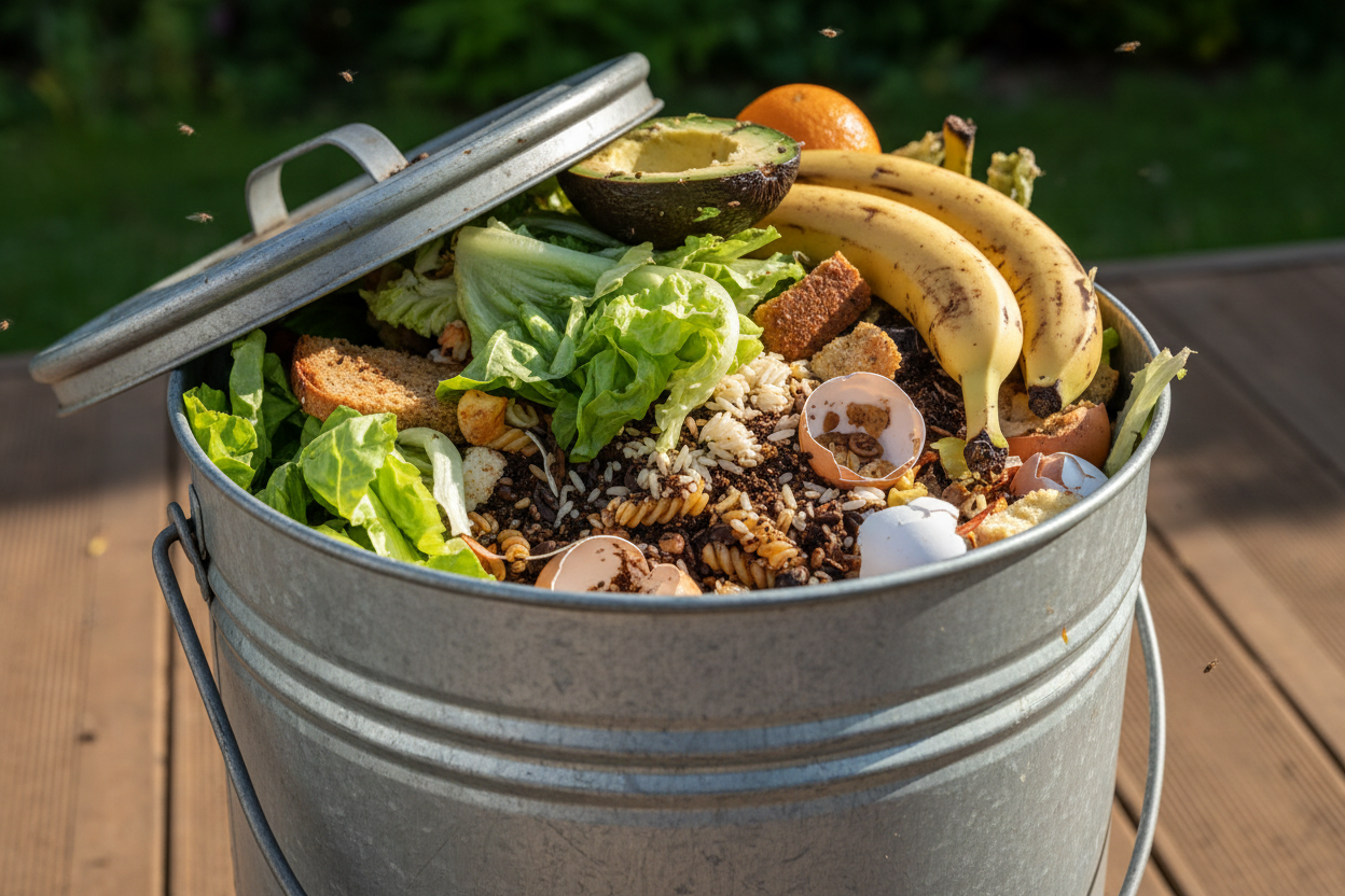 No, i just want a bin with food waste in it