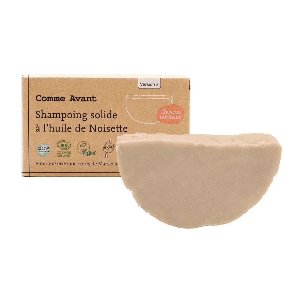 Shampoing Solide à l’Huile de Noisette – 70g